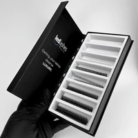 Kép 2/4 - LedLashes 5D Promade Strip 1000 db-os műszempillák - fekete színben