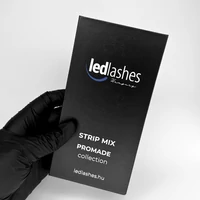 Kép 3/4 - LedLashes 5D Promade Strip 1000 db-os műszempillák - fekete színben
