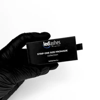 Kép 3/3 - LedLashes 3D Promade Strip 1000 db-os műszempillák - fekete színben