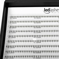 Kép 5/11 - LedLashes 3D Promade 20 soros tálcás műszempillák - fekete színben