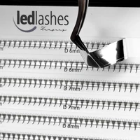 Kép 10/11 - LedLashes 3D Promade 20 soros tálcás műszempillák - fekete színben
