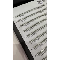 Kép 2/8 - LedLashes 3D Promade 20 soros tálcás műszempillák - fekete színben