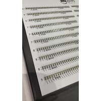 Kép 6/8 - LedLashes 3D Promade 20 soros tálcás műszempillák - fekete színben