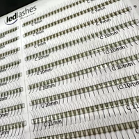 Kép 7/8 - LedLashes 3D Promade 20 soros tálcás műszempillák - fekete színben