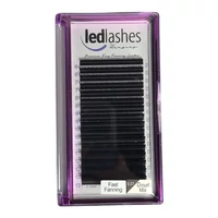 Kép 4/4 - LedLashes 2.0 EASY FAN Szempilla Kollekció műszempilla vastagság: 0.07, ív: M, hossz: 6-13 mm MIX