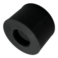 Kép 3/4 - Fekete szilikon bevonatú géles szalag 2,5 cm