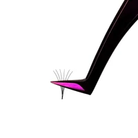 Kép 3/4 - LedLashes VOLUME csipesz NEW YORK, 90 fokos