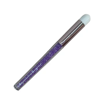 LedLashes Crystal Glow Szempilla Sampon Ecset - lila