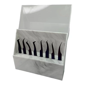 Csipesz tároló - fehér márvány