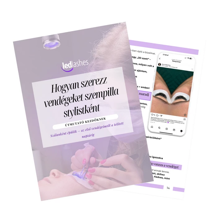 Hogyan szerezz vendégeket szempilla stylistként? – E-book