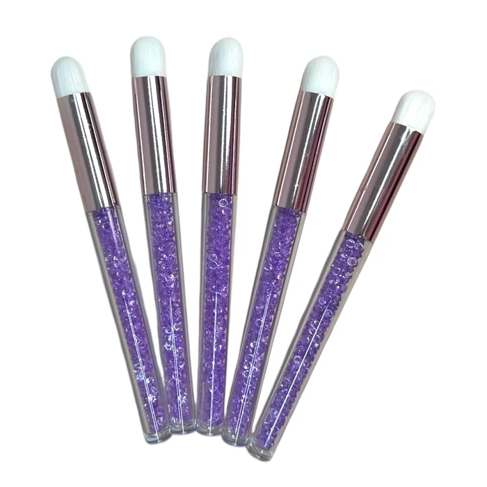 LedLashes Crystal Glow Szempilla Sampon Ecset - lila